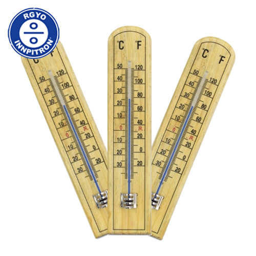beechwood thermometer /벽걸이온도계(아나로그)
