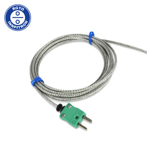 high temperature fibreglass wire probe/온도프로브