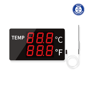 RG200T-AL / 알람경보형 3인치 LED 온도계,섭씨,화씨 동시표시,글로벌 대형온도계
